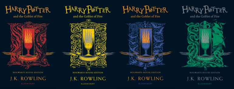 Levi Pinfold covers of Goblet of Fire